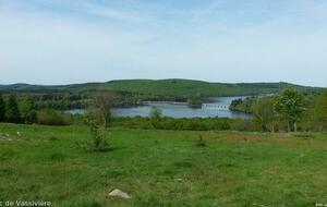 LAC DE VASSIVIERE : Ile de Chassagnat  D 10 mai 2026