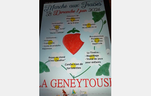 FÊTE DE LA FRAISE : La Geneytouse Dimanche 7 juin 2026